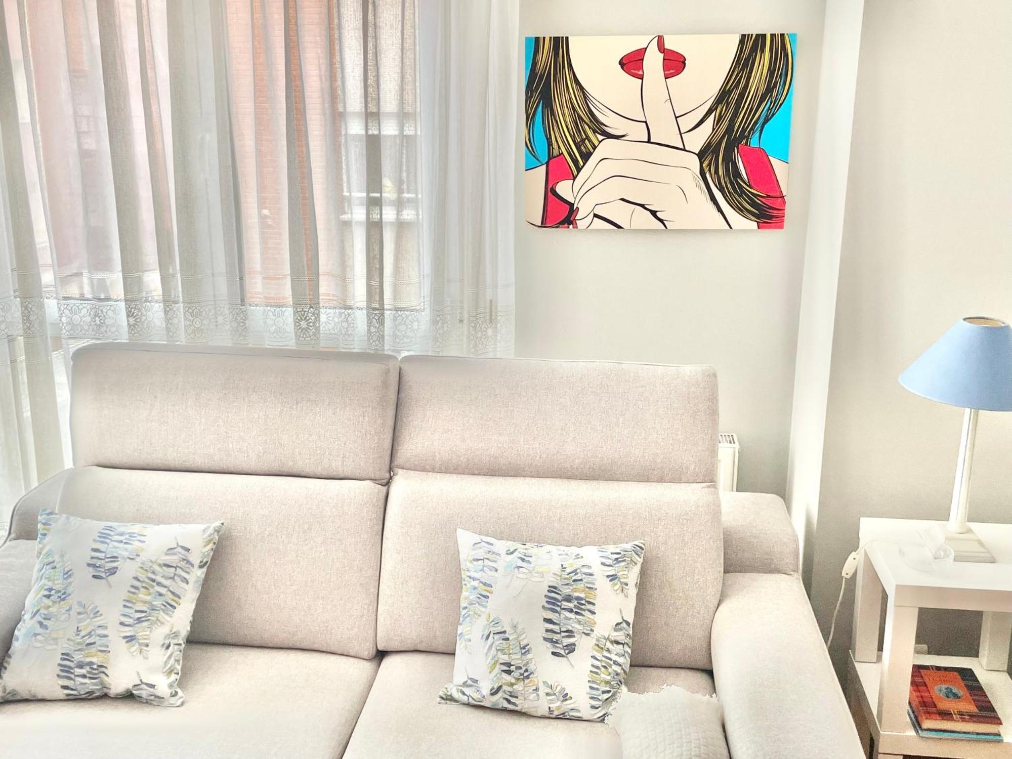 Appartamento Casa Lur Wifi Y Parking Privado Incluido Gijón Esterno foto