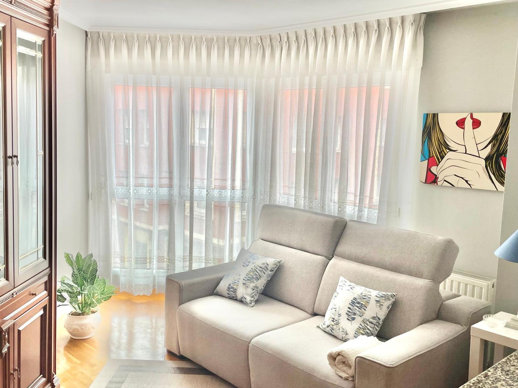 Appartamento Casa Lur Wifi Y Parking Privado Incluido Gijón Esterno foto